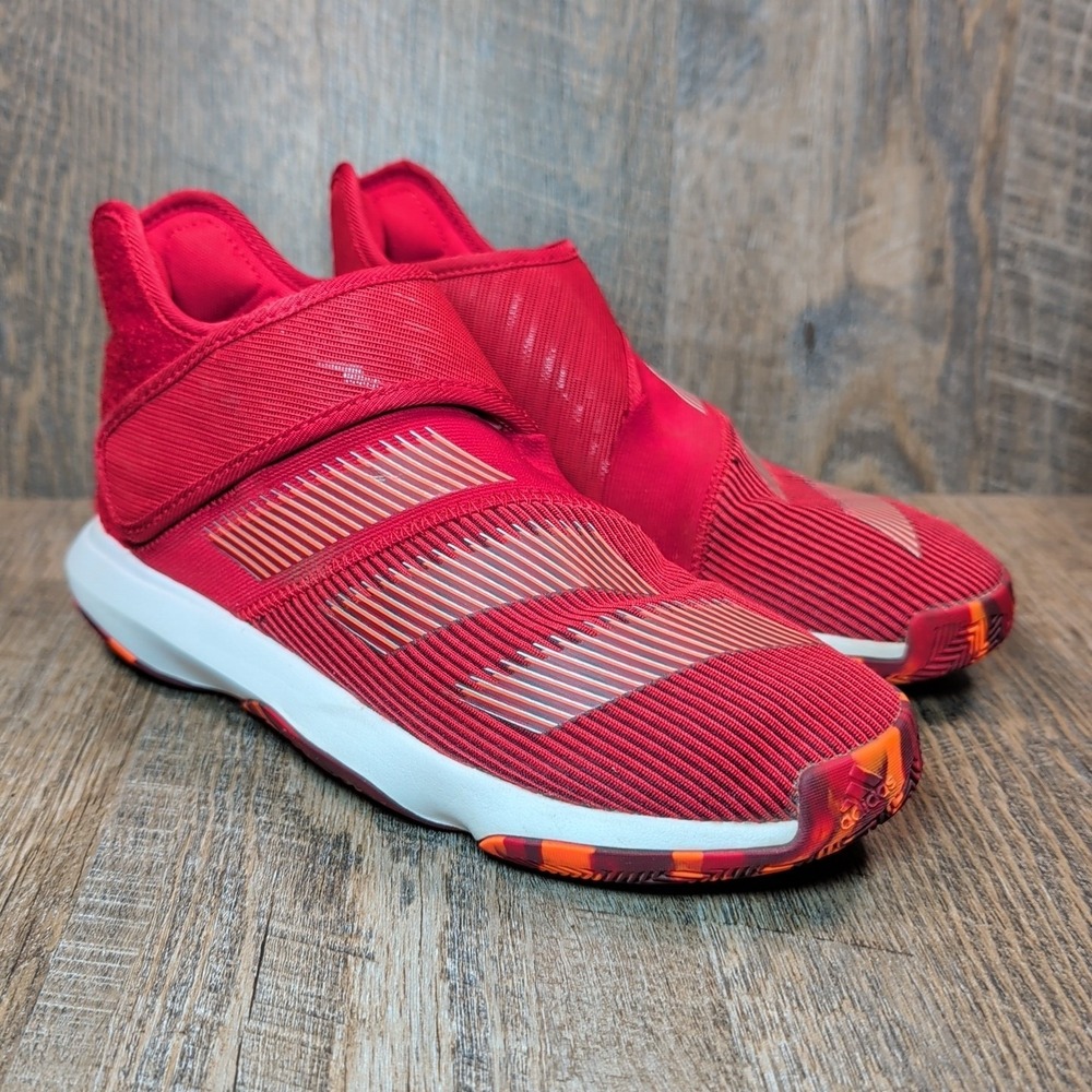 adidas Harden Men's Size 6 B/E 3 Basketball Shoes Power Red White EF3602 Sneaker